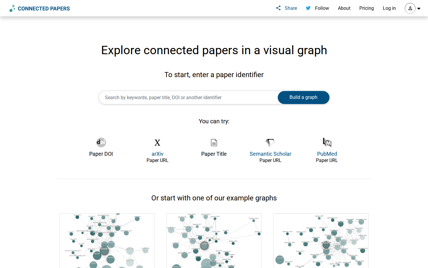 Connected Papers reference screenshot