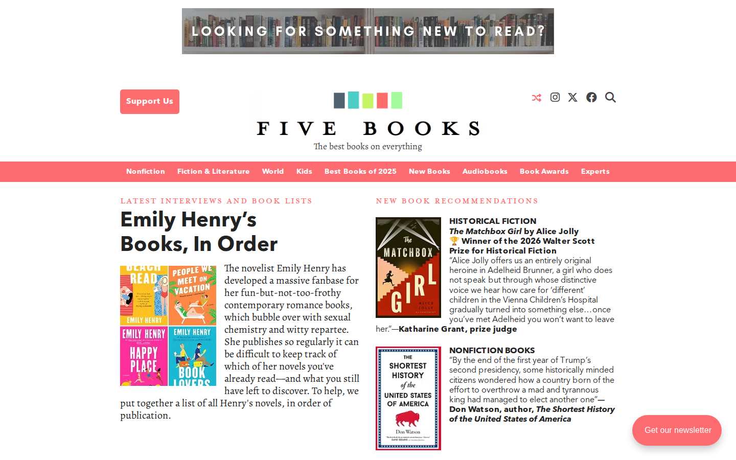 Five Books reference screenshot