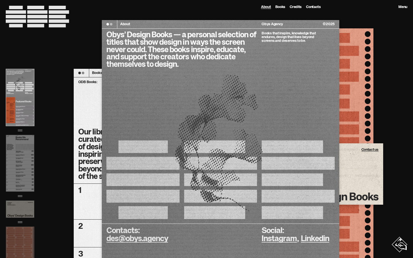 Obys' Design Books reference screenshot