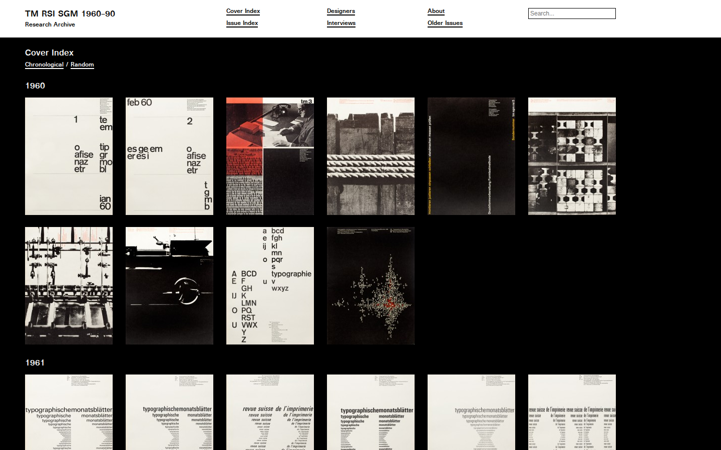 TM Research Archive reference screenshot